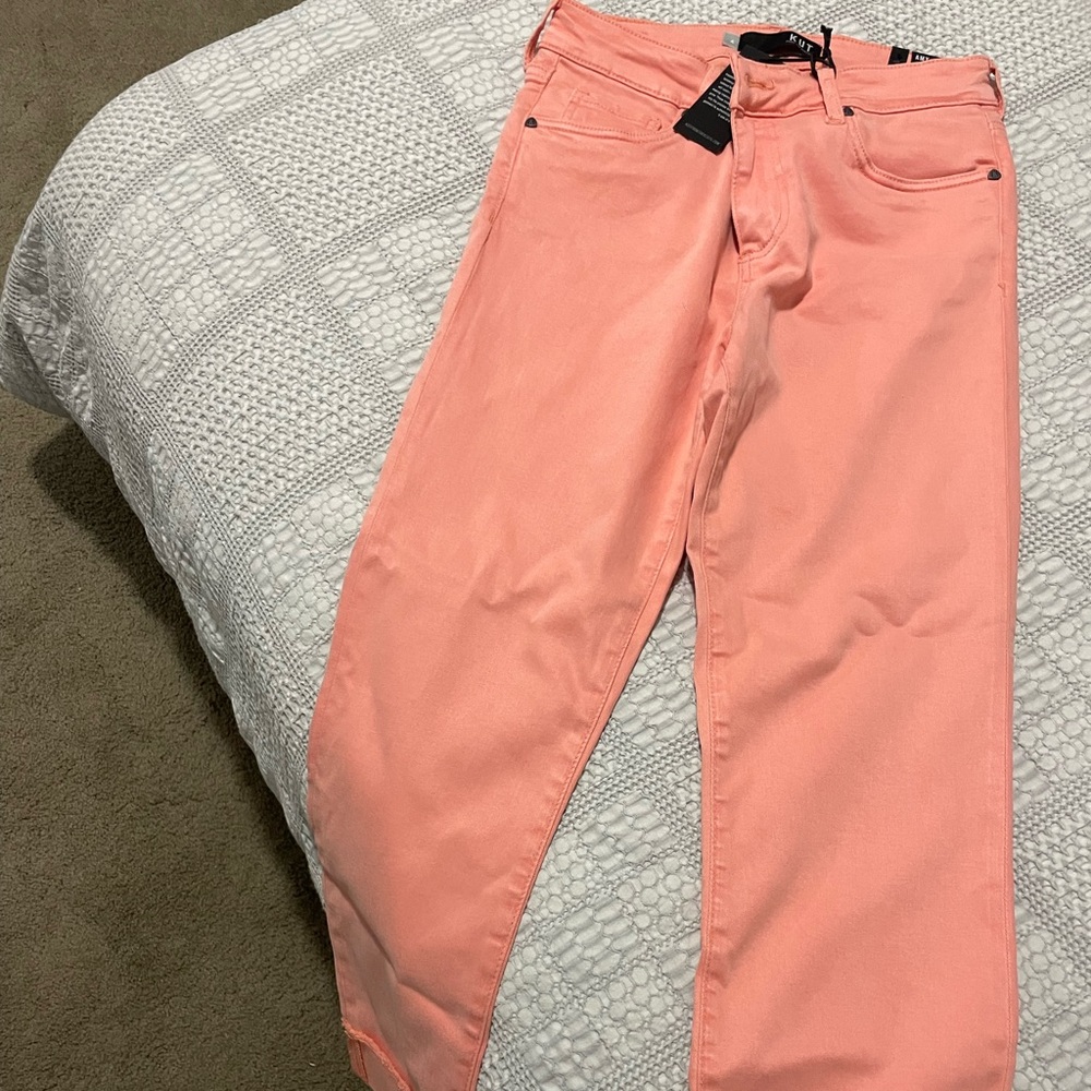 Kut From the Kloth crop jeans, NWT size 4 Coral